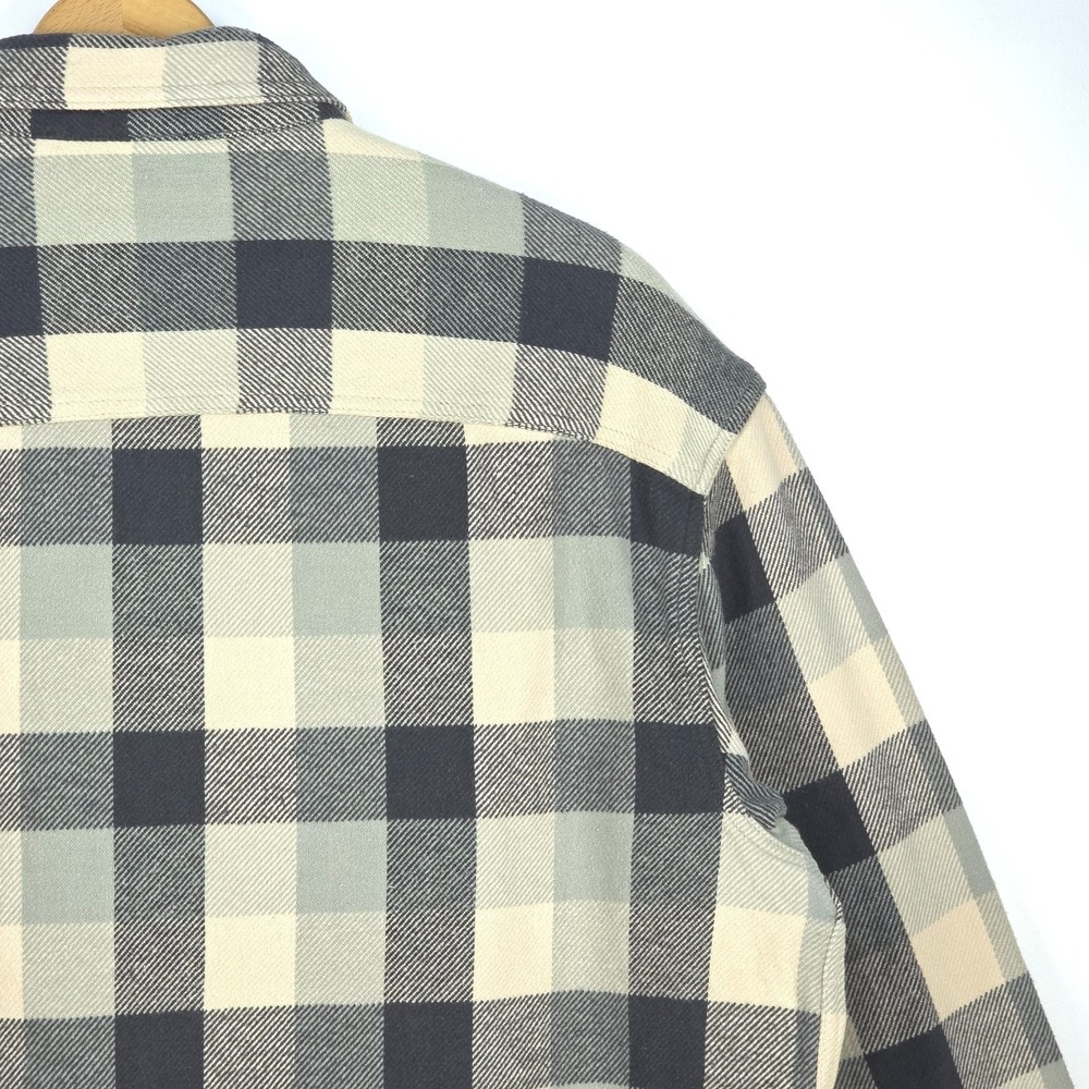 American Eagle Plaid Shacket Mens XL Button Up Barn Shirt Chore Outdoor Gorpcore - Picture 16 of 16